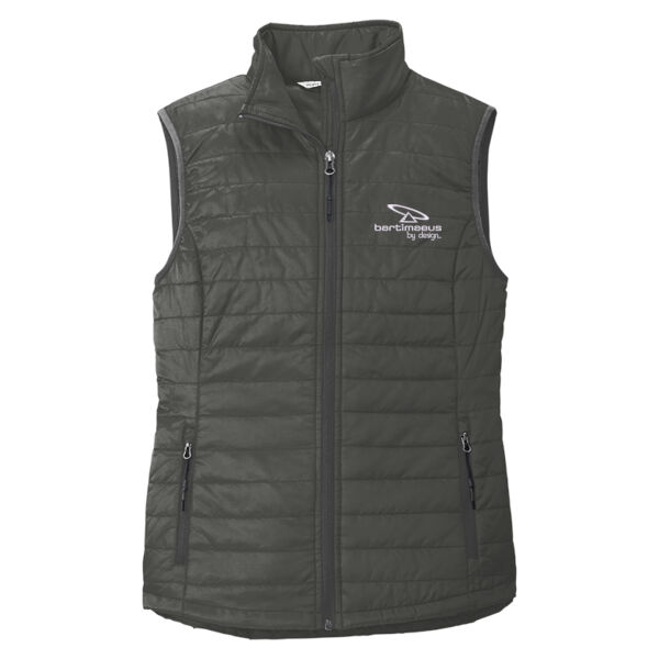 Bartimaeus - Ladies Packable Puffy Vest Thumbnail
