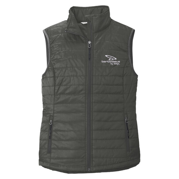 Bartimaeus - Ladies Packable Puffy Vest Thumbnail